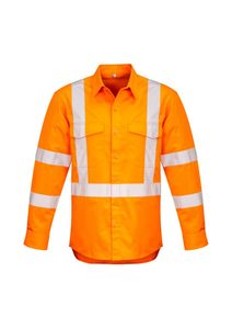 Products: Mens Hi Vis X Back Taped Shirt - UniSmart