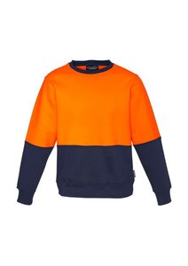 Unisex Hi Vis Crew Sweatshirt - UniSmart