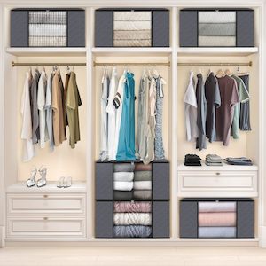 storage: 6 Pack Clothes  for Organizing Bedroom