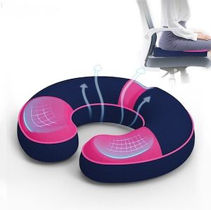 Beauty Collection: Pressure Relief Seat Cushion for Long Sitting Hours on Office/Home Chair