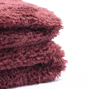 Quick Detailers: Pegasus Ultra Soft Microfiber Cloth - Wine Red