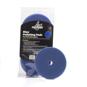 Polish Compounds Liquids: 2x Autostolz/Rockcar Blue Euro Polishing Pad (Euro 1 step) - Made in Germany