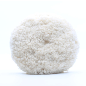 Marine White Cutting Wool Pad 6.5"x1.5"