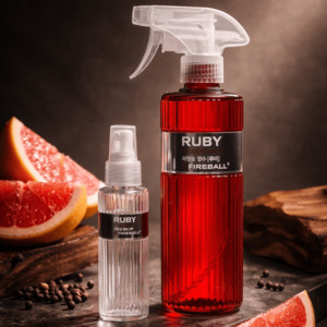 Fireball Ruby – Luxury Car Fragrance Spray (500ml + Refill Bottle)