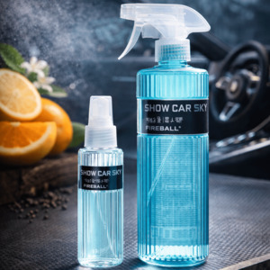 Fireball: Fireball Showcar Sky – Luxury Car Fragrance Spray (500ml + 100ml Refill Bottle)