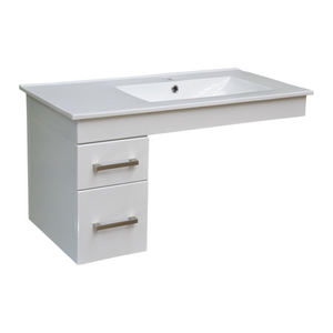 Products: Accessible 900mm Left or Right off-set Basin options. - United Distributors