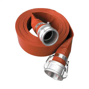 Frontpage: Red Layflat Hose Kits with Camlocks