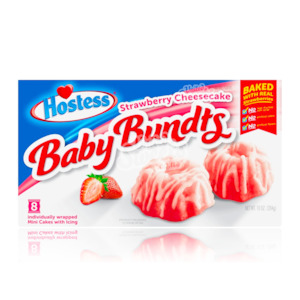 Hostess Baby Bundts Strawberry Cheesecake 8 Pack