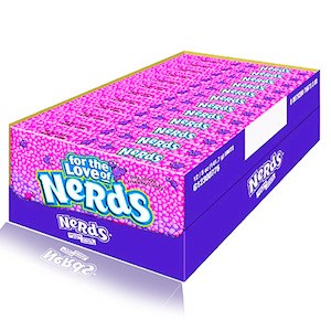 Nerds Strawberry & Grape Theatre Box 141g 12 Pack