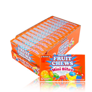 Tootsie Fruit Chews Mini Bites Box 99g 12 Pack