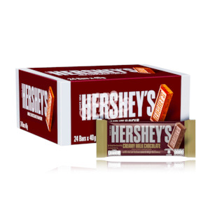 Party Bulk Supplies: Hershey's Plain Milk Chocolate 40g 24 Pack