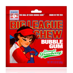 American Gum: Big League Chew Slammin' Strawberry