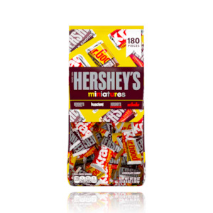 Halloween 1: Hershey's Miniatures Assortment 180 Pieces 1.58kg