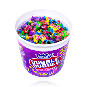 Dubble Bubble Assorted 4-Flavor 300 Pieces