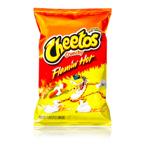 Chips: American Cheetos Crunchy Flamin' Hot 77g