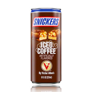 New Drinks: Victor Allen's Snickers Iced Coffee Latte 237ml Can