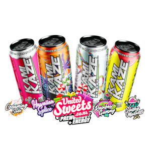 KamiKaze Energy Drink Can Assorted Flavours