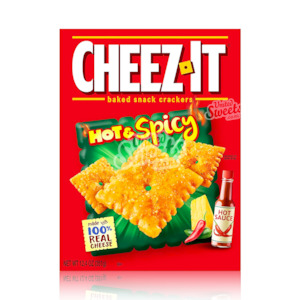 Goldfish Cheez Its: Cheez It Large Box Hot & Spicy 351g