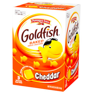 Goldfish Cheez Its: Goldfish Cheddar 1.6kg