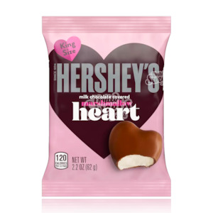 Hershey's Milk Chocolate Covered Marshmallow Heart 62g (Best Before: 08/2024)