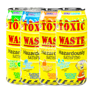 Energy Drinks: Toxic Waste Energy Drinks 473ml