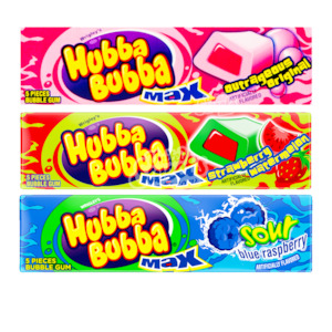 Hubba Bubba: Hubba Bubba MAX Bubble Gum Stick Assorted Flavours