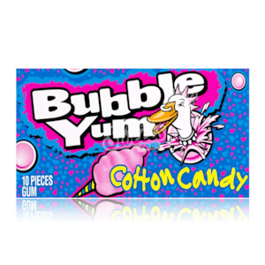 American Gum: Bubble Yum Cotton Candy 10 Sticks