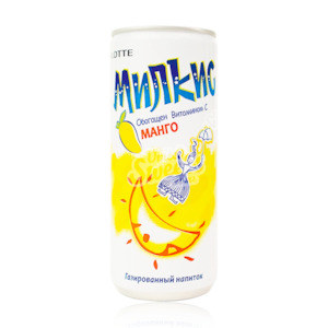 Energy Drinks: Milkis (Lotte) Mango 250ml