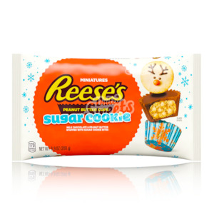 No Gift Boxes Cards: Reese's SUGAR COOKIE Miniatures Cups 280g