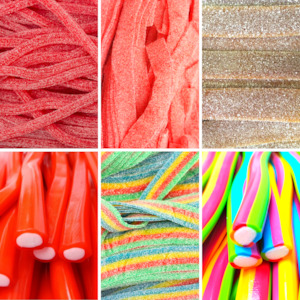Gummy Sticks & Belts Range 100g