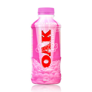 Energy Drinks: Oak Milk Strawberry 500ml (Australian Made)