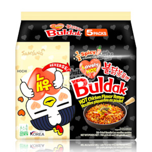 Buldak (Samyang) Ramen Noodles Hot Chicken Lovely Hot 650g 5PK