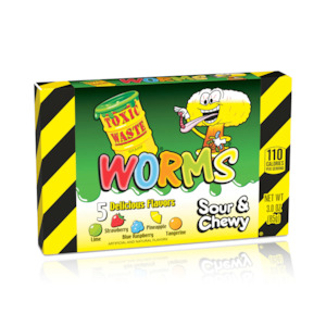 Toxic Waste WORMS Theatre Box 85g