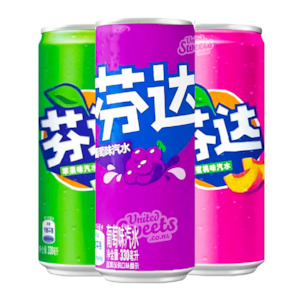 Fanta: Fanta Cans (China) 330ml