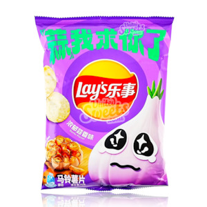 Lays Bold Garlic Flavor 70g (China)