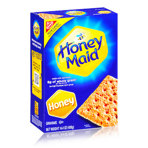 Honey Maid Graham Crackers Box 408g (BEST BEFORE: 15/06/2025)