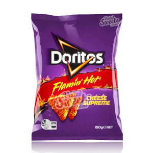 Doritos Flamin’ Hot Cheese Supreme 150g (AU)