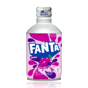 Fanta: Fanta Grape Aluminium Bottle 300ml (MADE IN JAPAN)