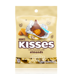 Products: Hershey's Kisses Milk Chocolate With Almonds 127g