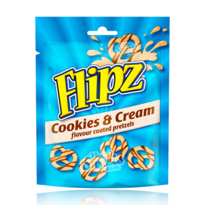 Products: Flipz Cookies & Cream Pretzels 90g