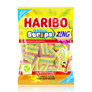 Products: Haribo Rainbow Strips ZING 130g (UK)