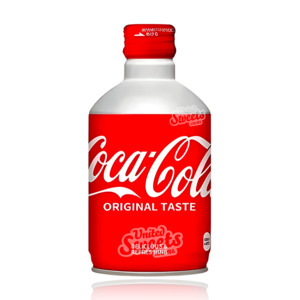 Coke Original Aluminium Bottle 300ml (MADE IN JAPAN)