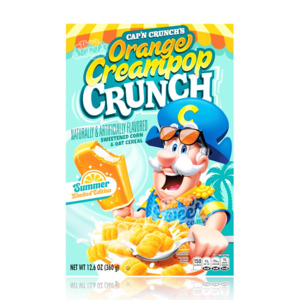 Cap’n Crunch Orange Cream Pop 360g