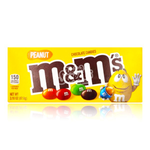 Theatre Box: M&M's Peanut Chocolate Theatre Box 88g