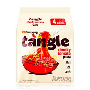 No Gift Boxes Cards: (Samyang) Tangle Chunky Tomato 420g 4PK