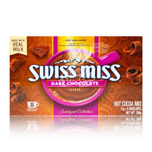 Sale: Swiss Miss Dark Chocolate 8 Pack Box 283g