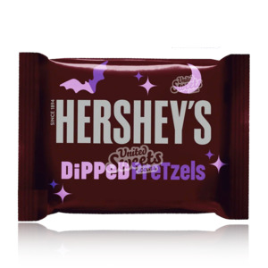 Hershey's Milk Covered Dipped Pretzels Snack Pretzels 22g