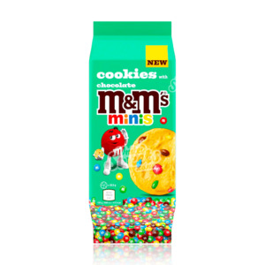 M&Ms Minis Chocolate Cookies 180g (UK MADE)