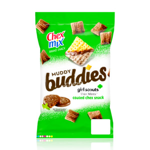 Products: Chex Mix GIRL SCOUTS THIN MINTS Muddy Buddies 49g