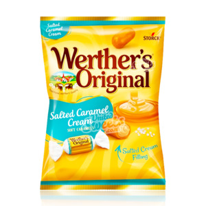Werther's Original Salted Caramel Creme Soft Caramels 63g